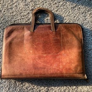 Vintage Leather Briefcase